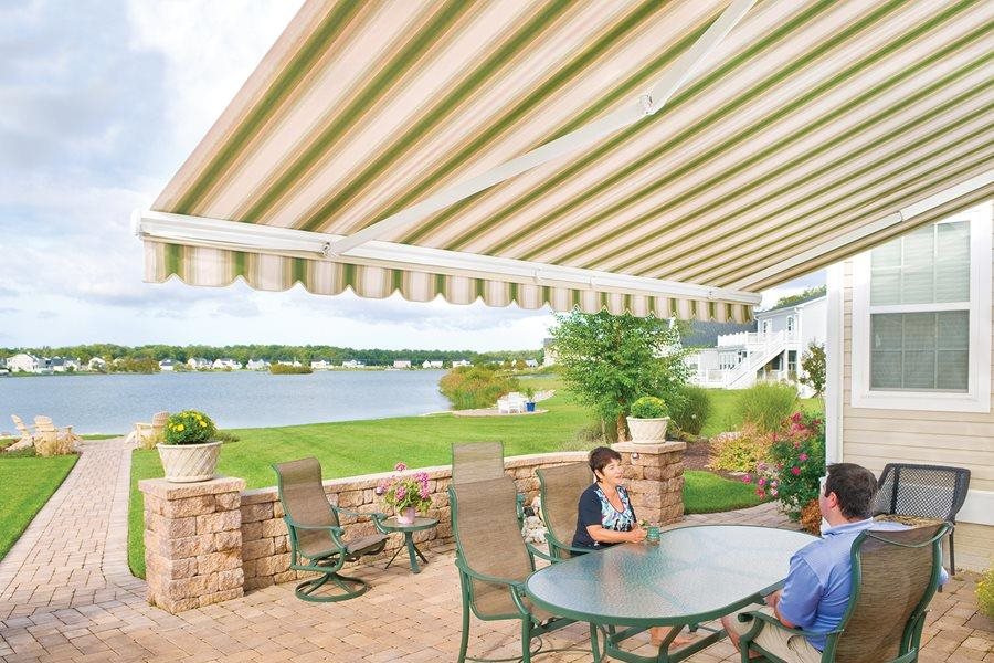 Awning installed by Betterliving sunrooms and awnings