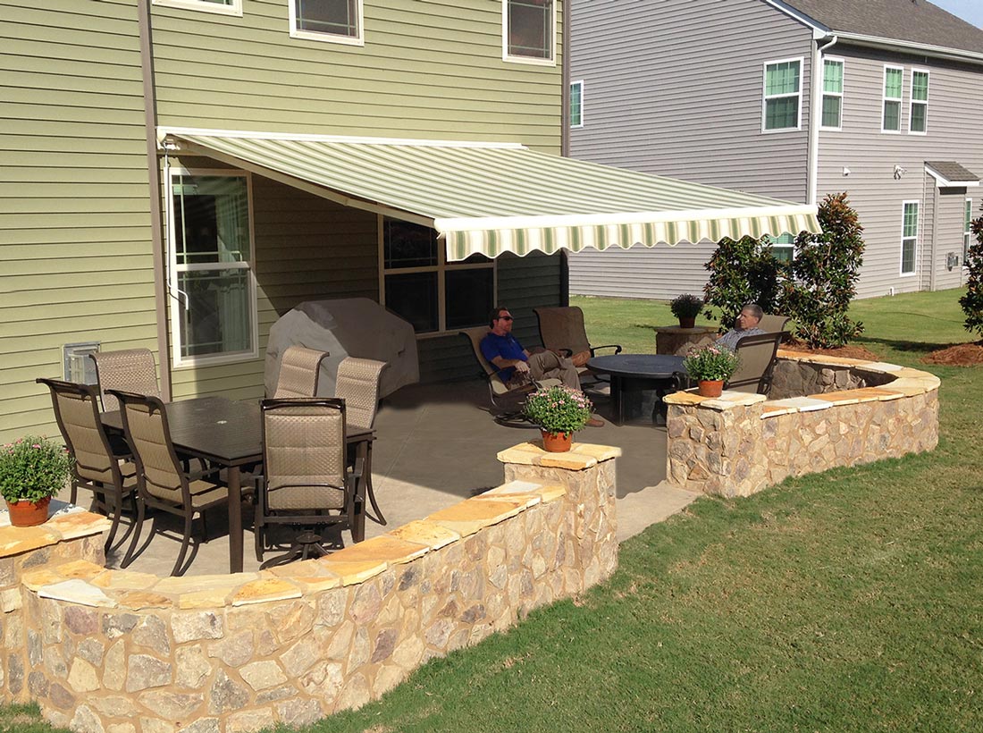 Raleigh awning installation